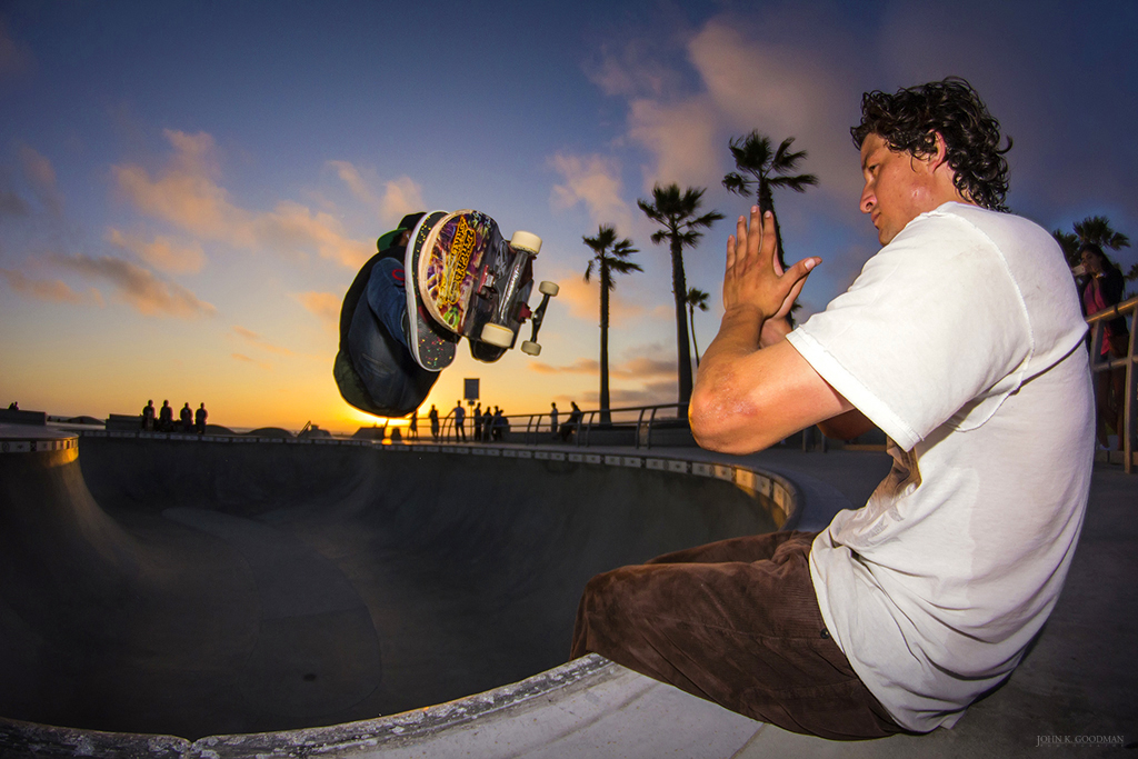 `Zen And The Art of Skateboarding I´, © 2013 John K. Goodman